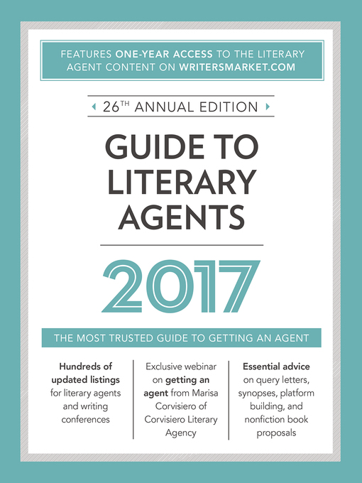 Title details for Guide to Literary Agents 2017 by Chuck Sambuchino - Available